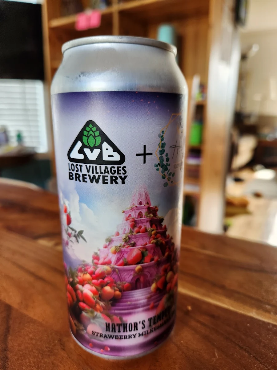 Beer Strawberry Milkshake