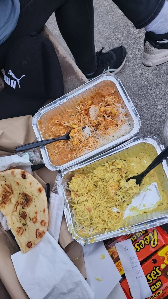 Butter Chicken and Prawn Korma