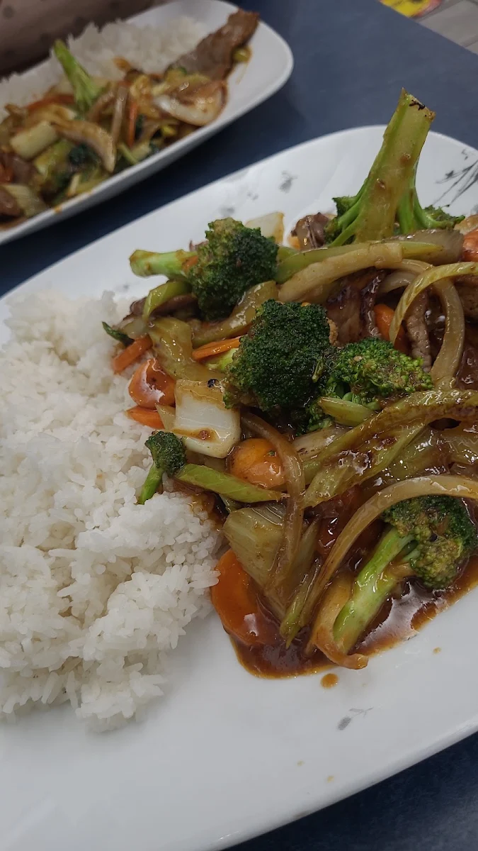 Stir Fry Beef Rice