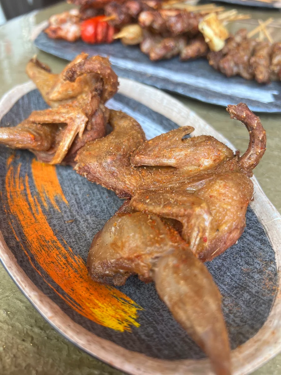 Grilled Quail