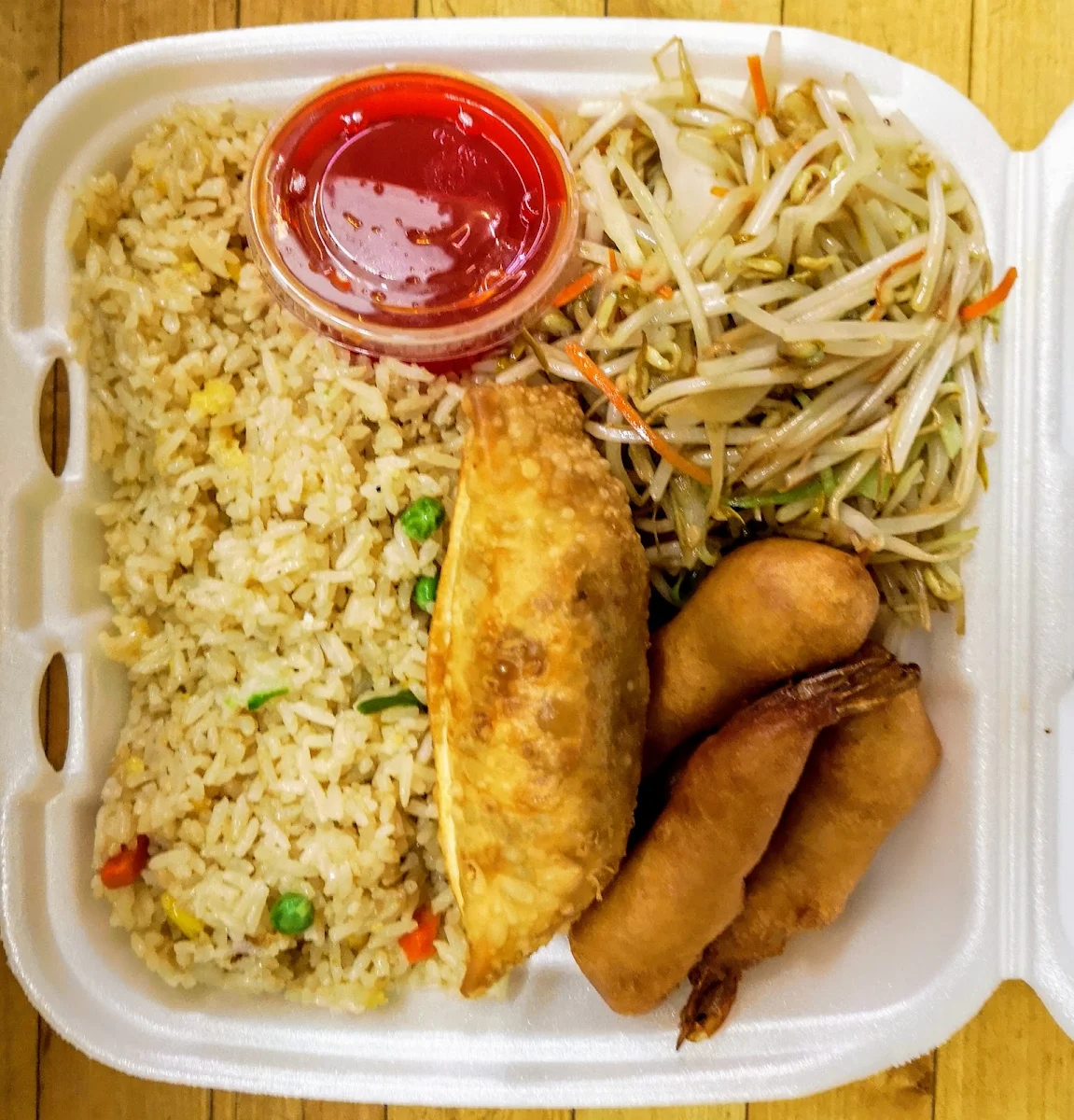 S S Shrimp Combination Plate