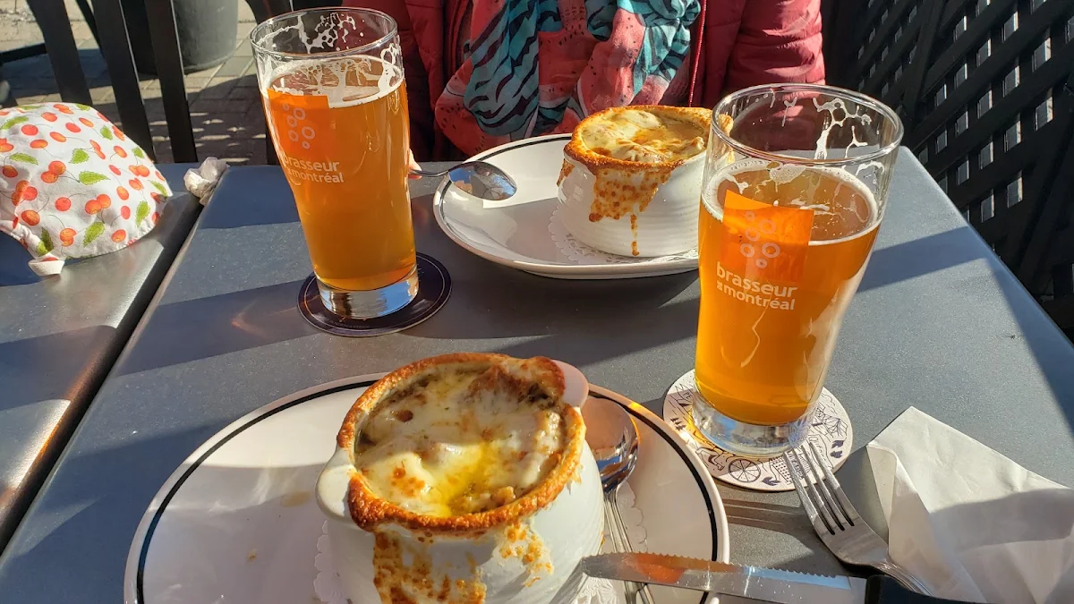 IPA Beer and Onion Soup