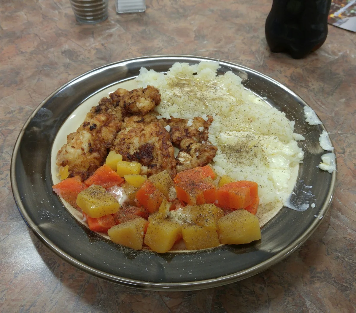 Pan Fried Cod Dinner