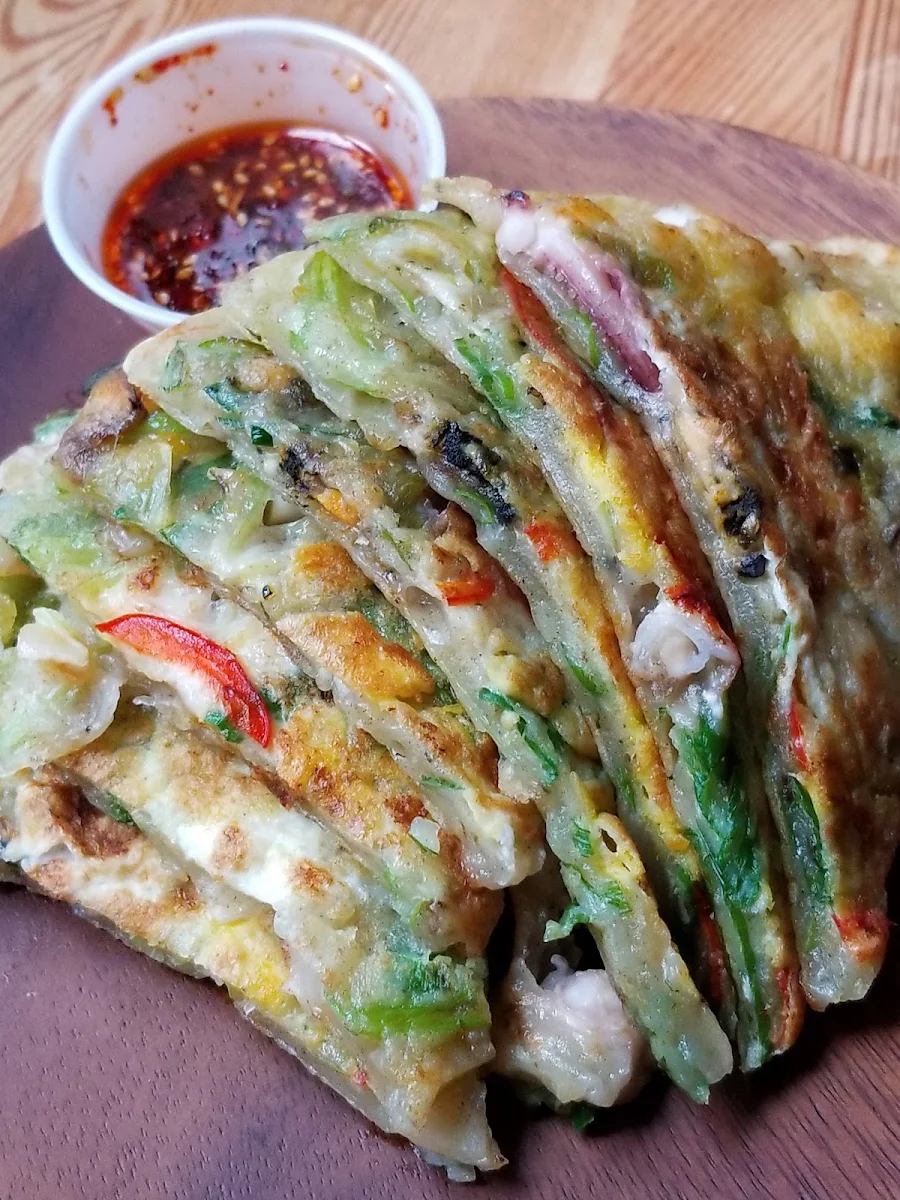 Seafood Pancake