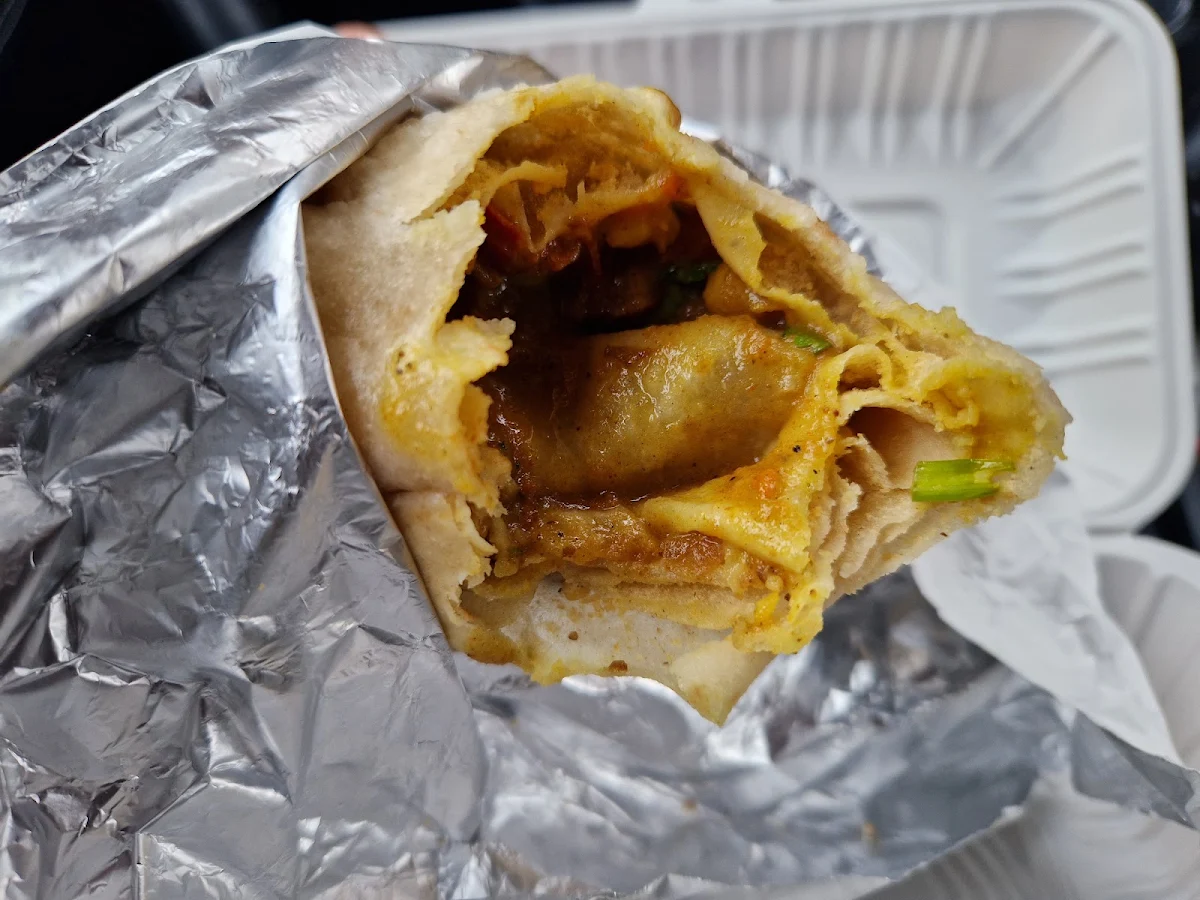 Jerk Chicken Roti