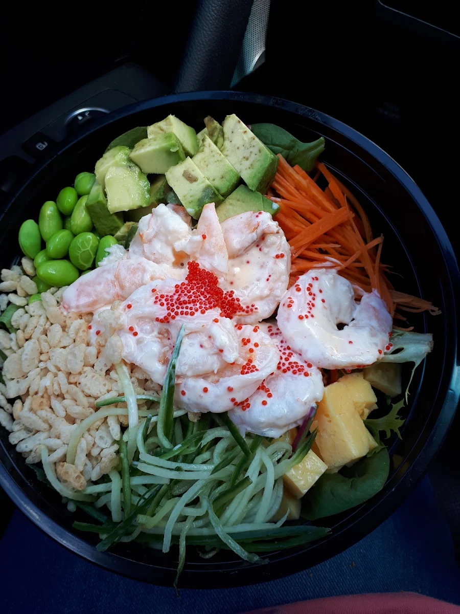 Poké Bowl Aux Crevettes