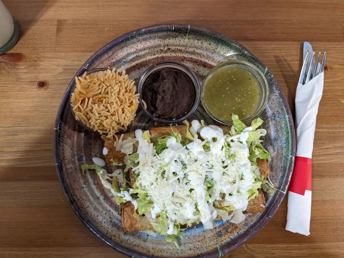 Flautas Plate