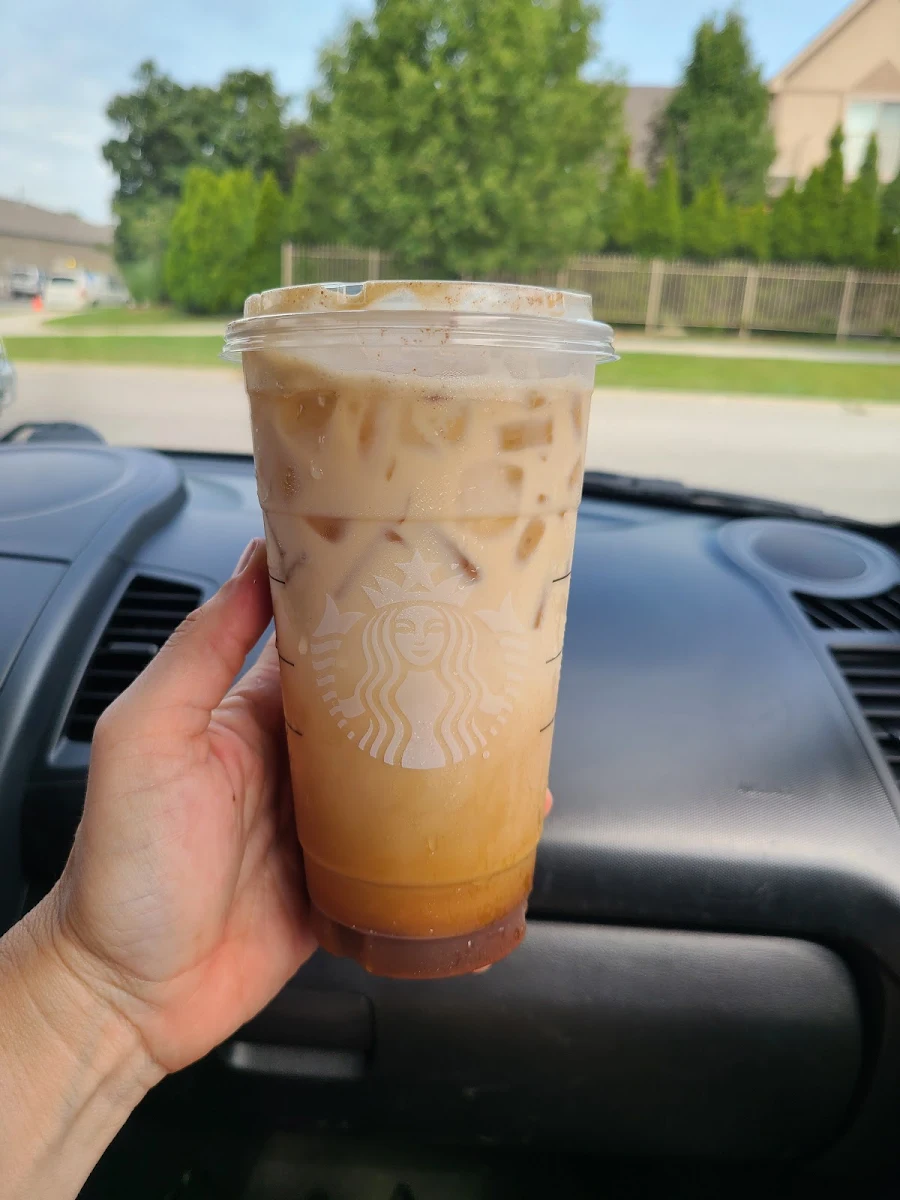 Oat Iced Caramel Macchiato