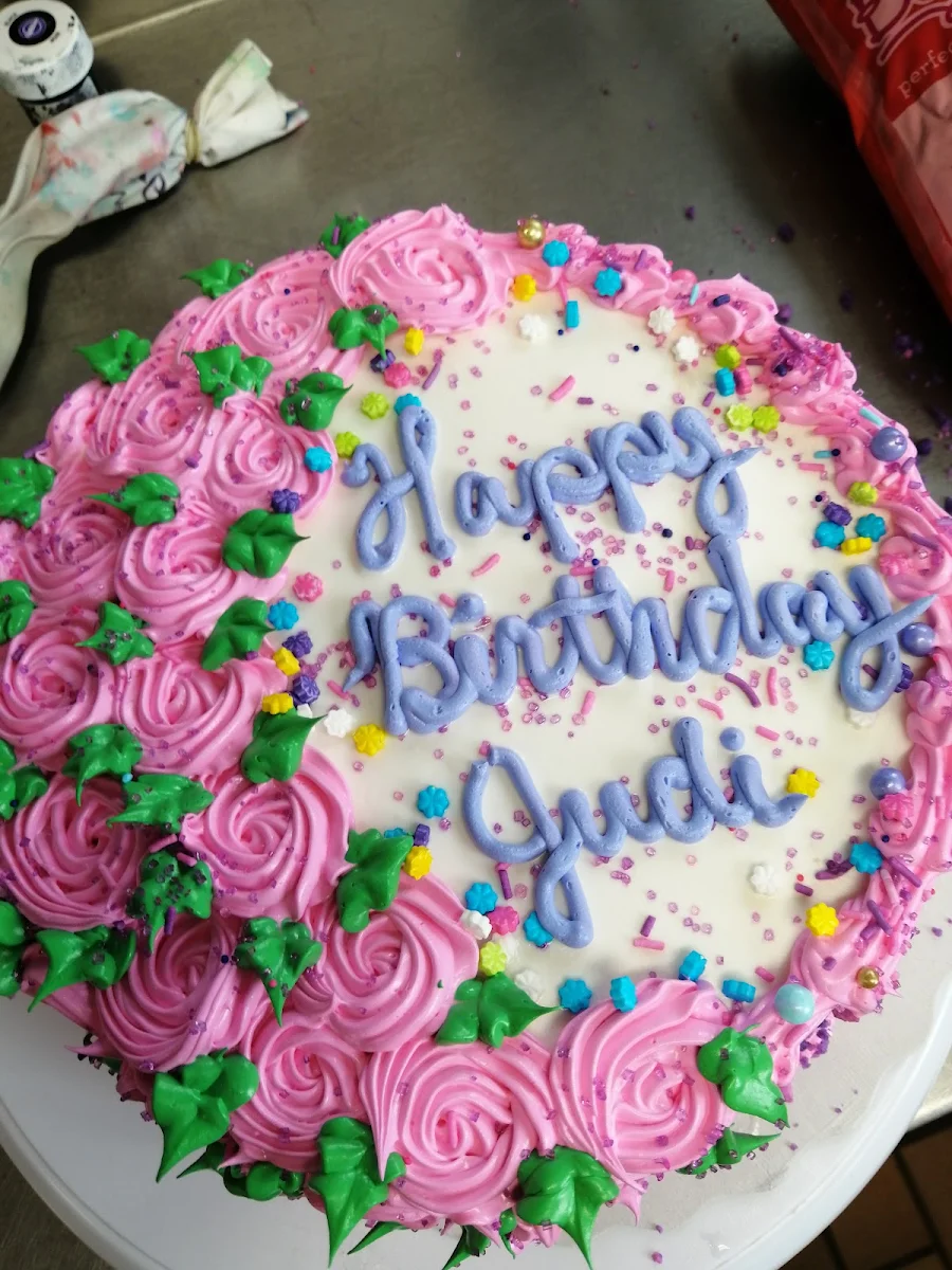 Original Birthday Cake with Decorations
