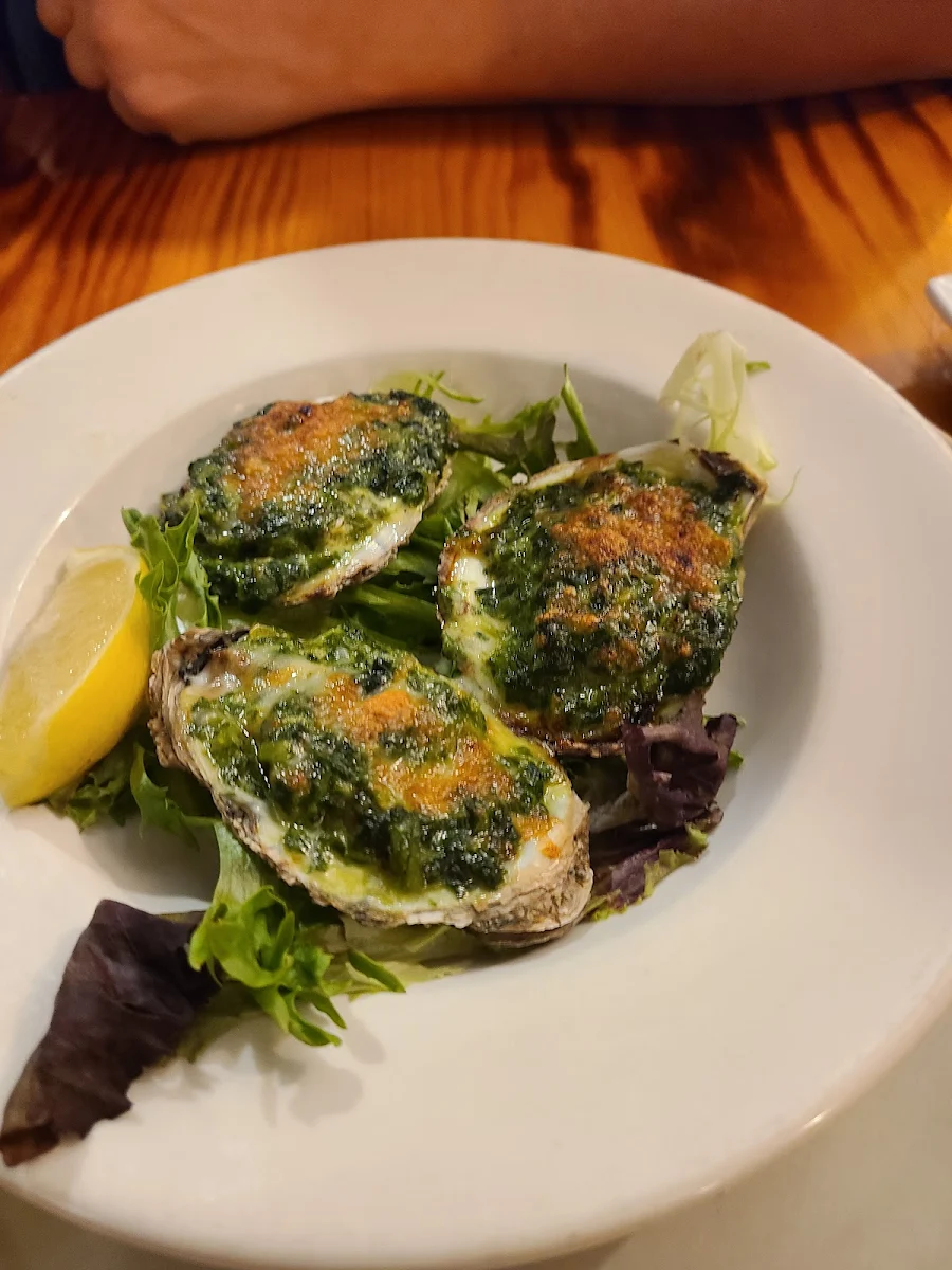 Oysters Rockefeller
