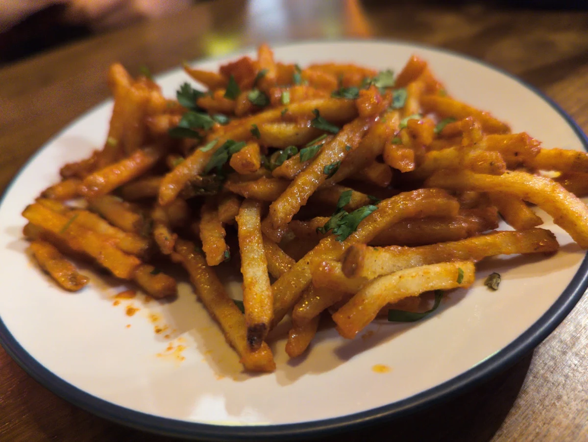 Spicy Fries Pork Bao Deep Fried Beef Momo Pan Fried Chicken Momo