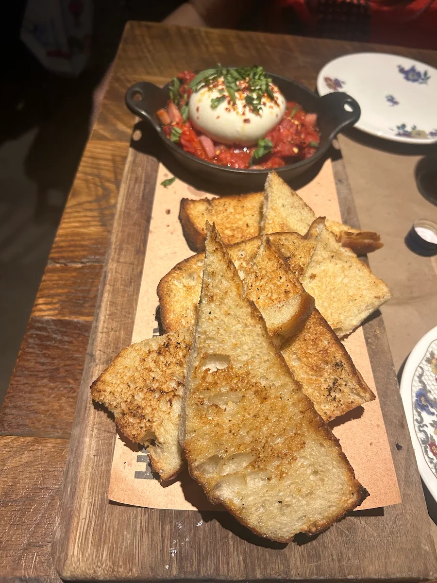 Bomba Mozzarella with Chili Oil