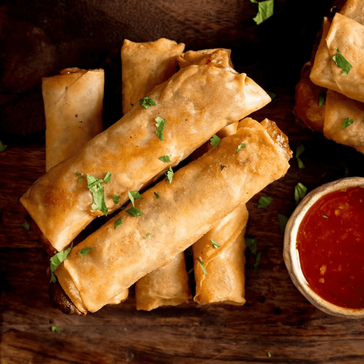 Veg Spring Rolls 4 Pieces