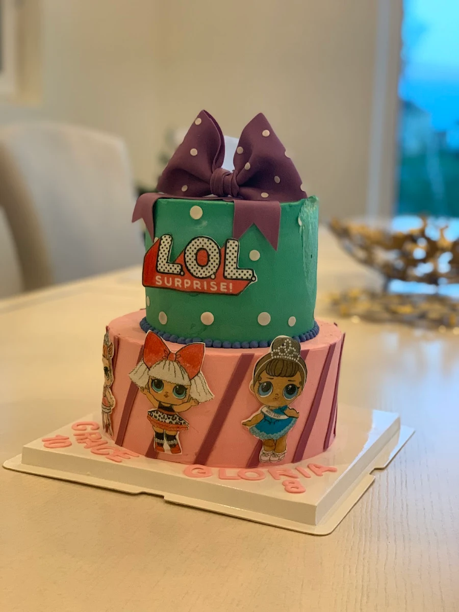 015-Lol Theme Birthday Cake