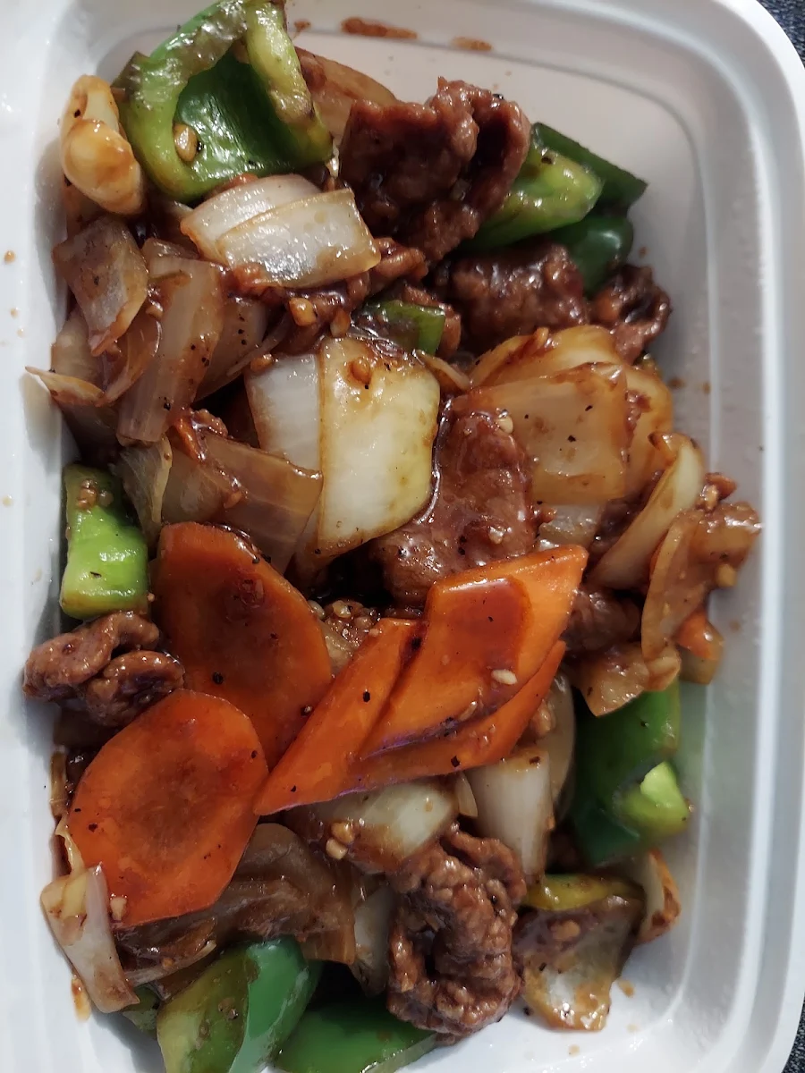Beef with Black Pepper Sauce