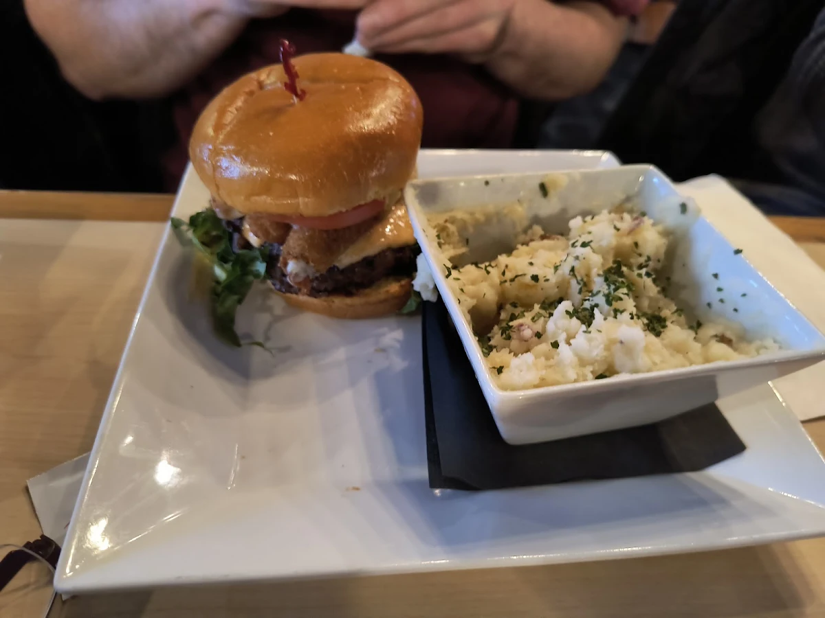 Mozzarella Burger Patty Melt Burger