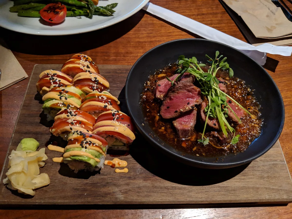 Steak and Sushi