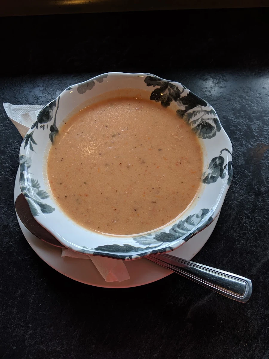 Tomato Soup with Tan