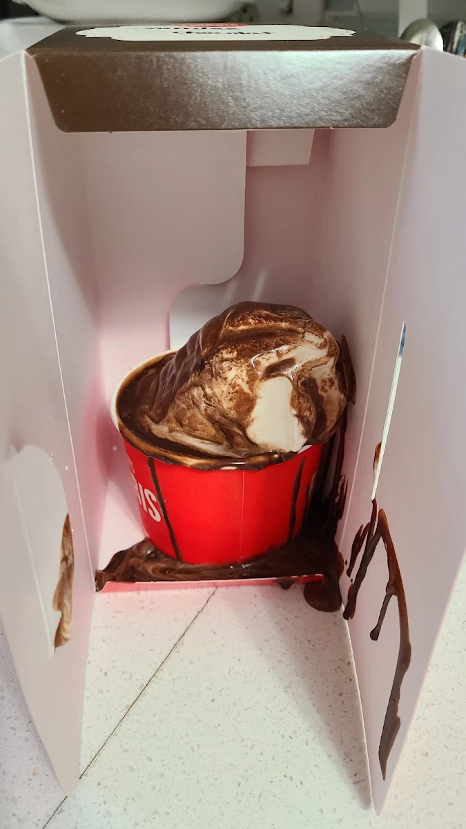 Coupe Glacée Au Chocolat