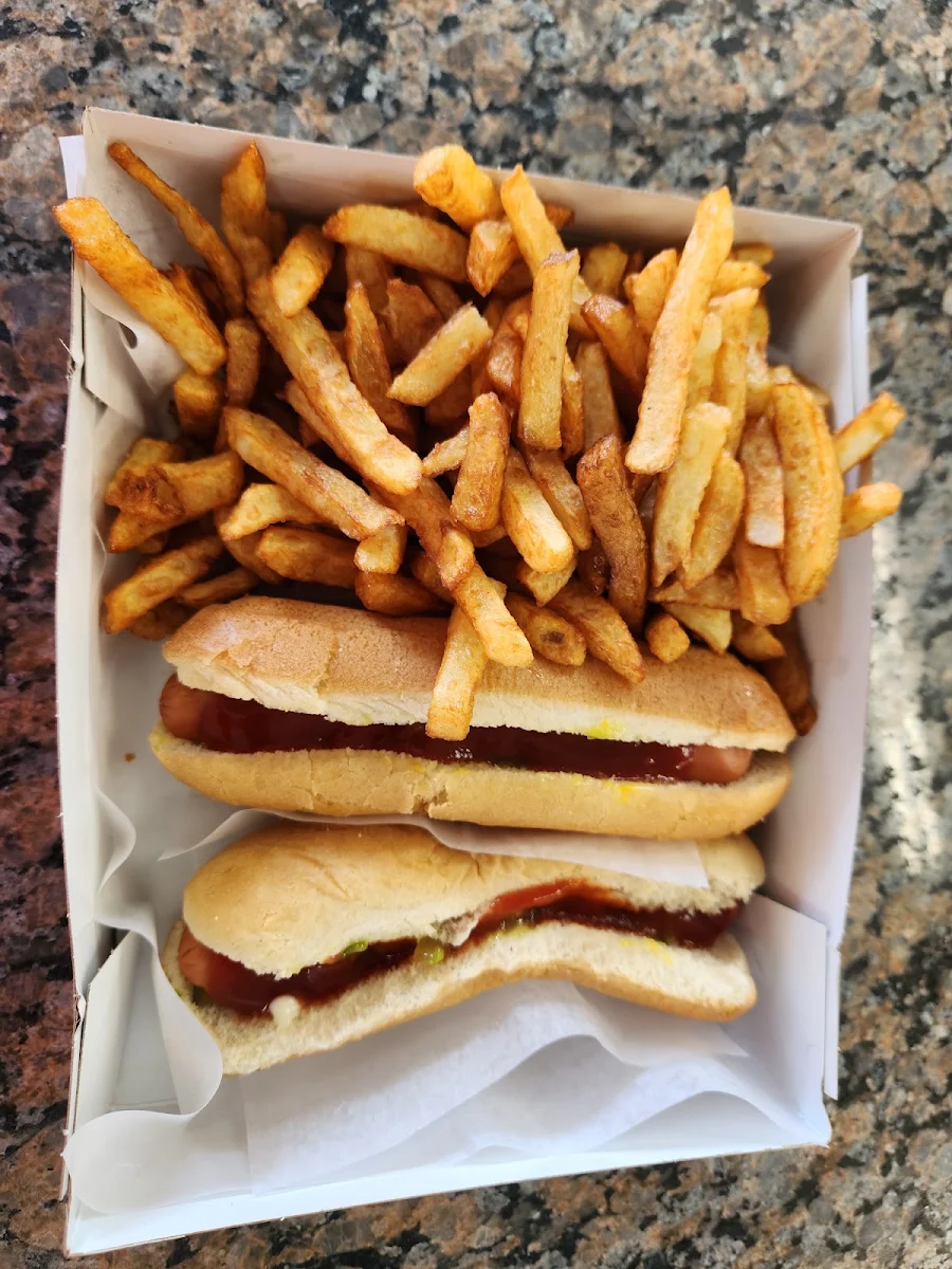 Hot Dog and Fries