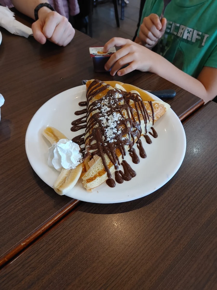 Choco-Banana Crepes