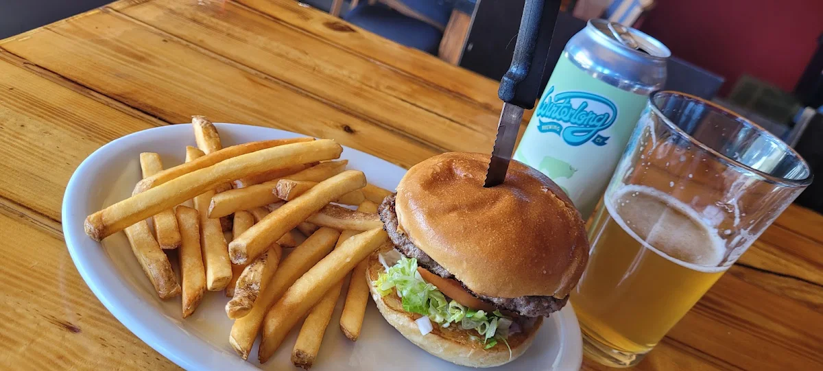 Burger and Fries