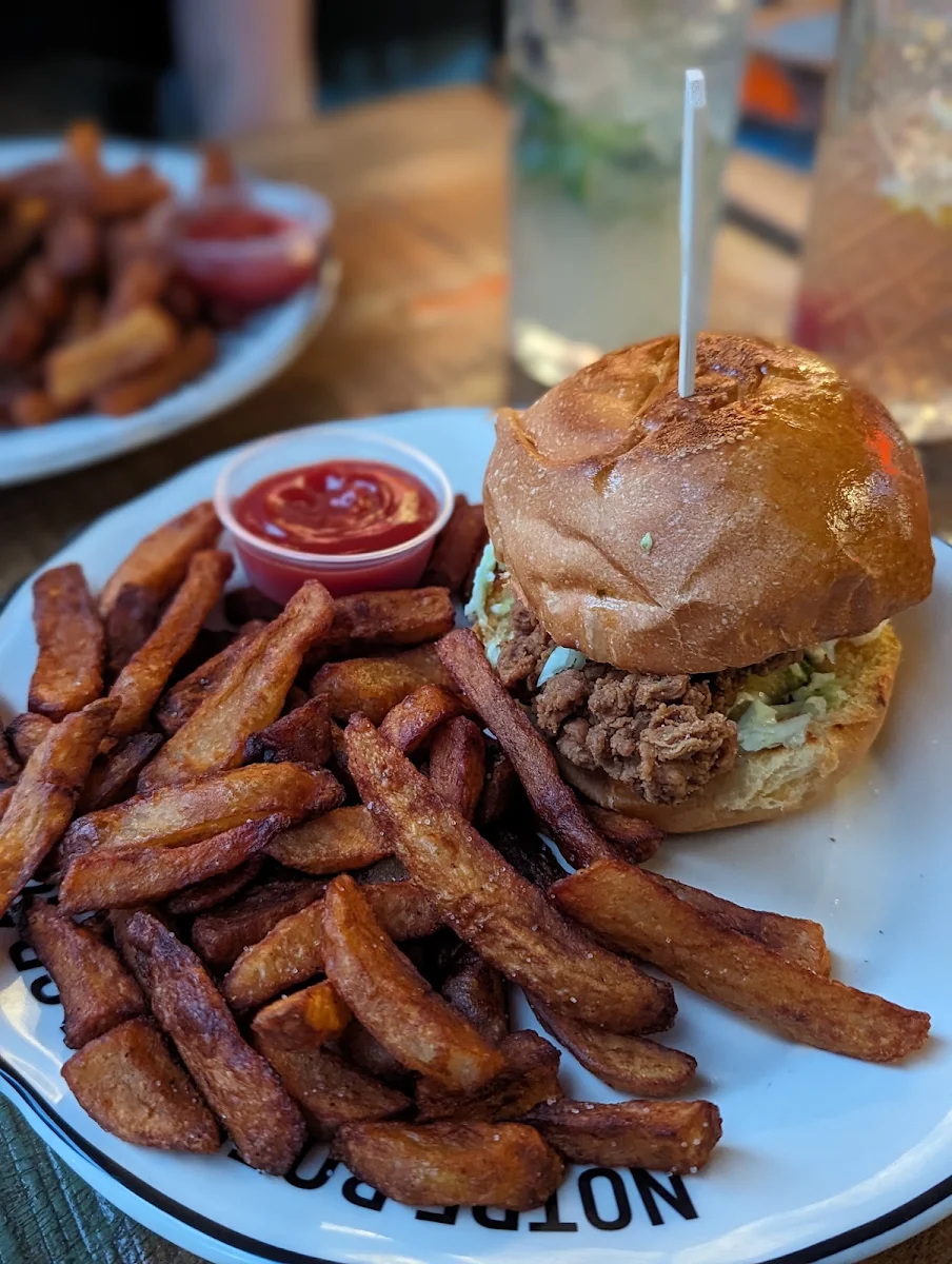 Burger Poulet Fri