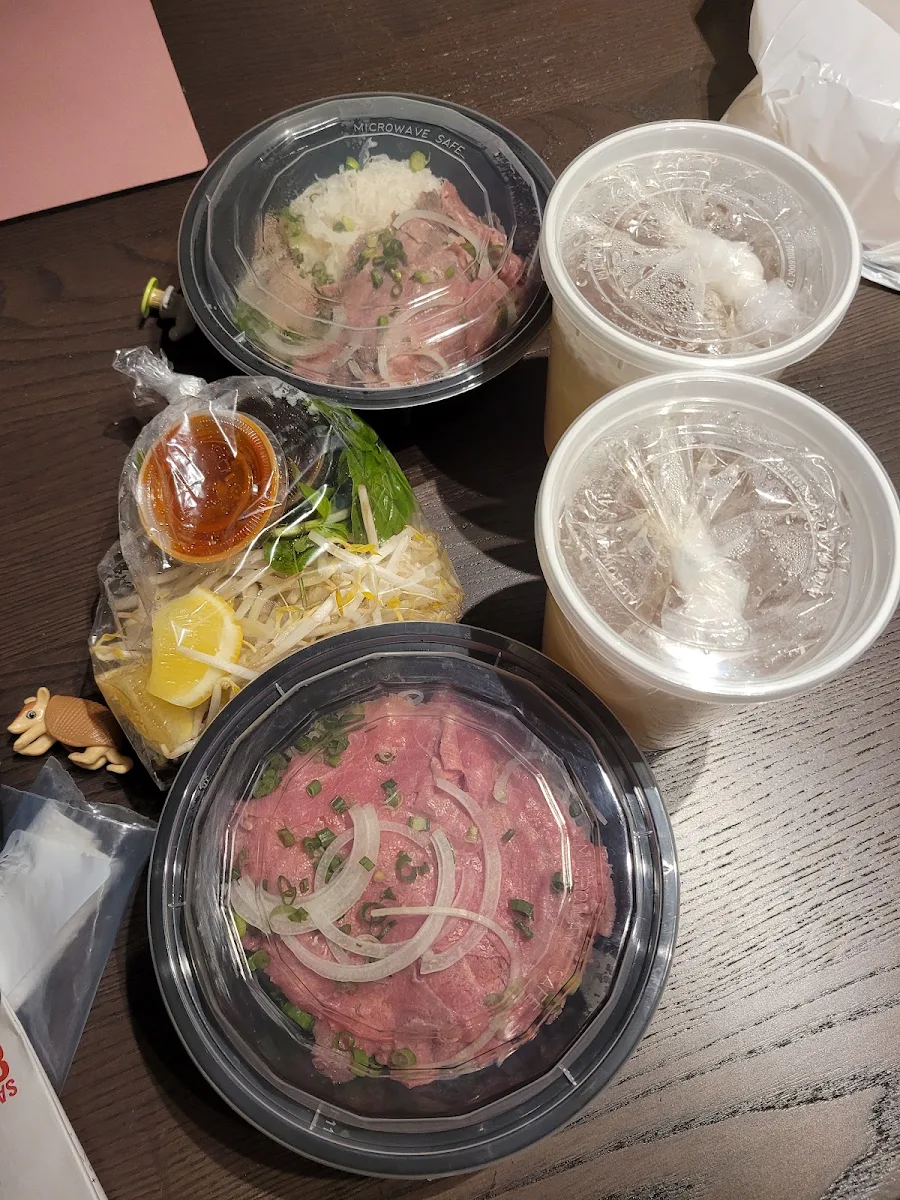 Take Away Raw Beef Pho