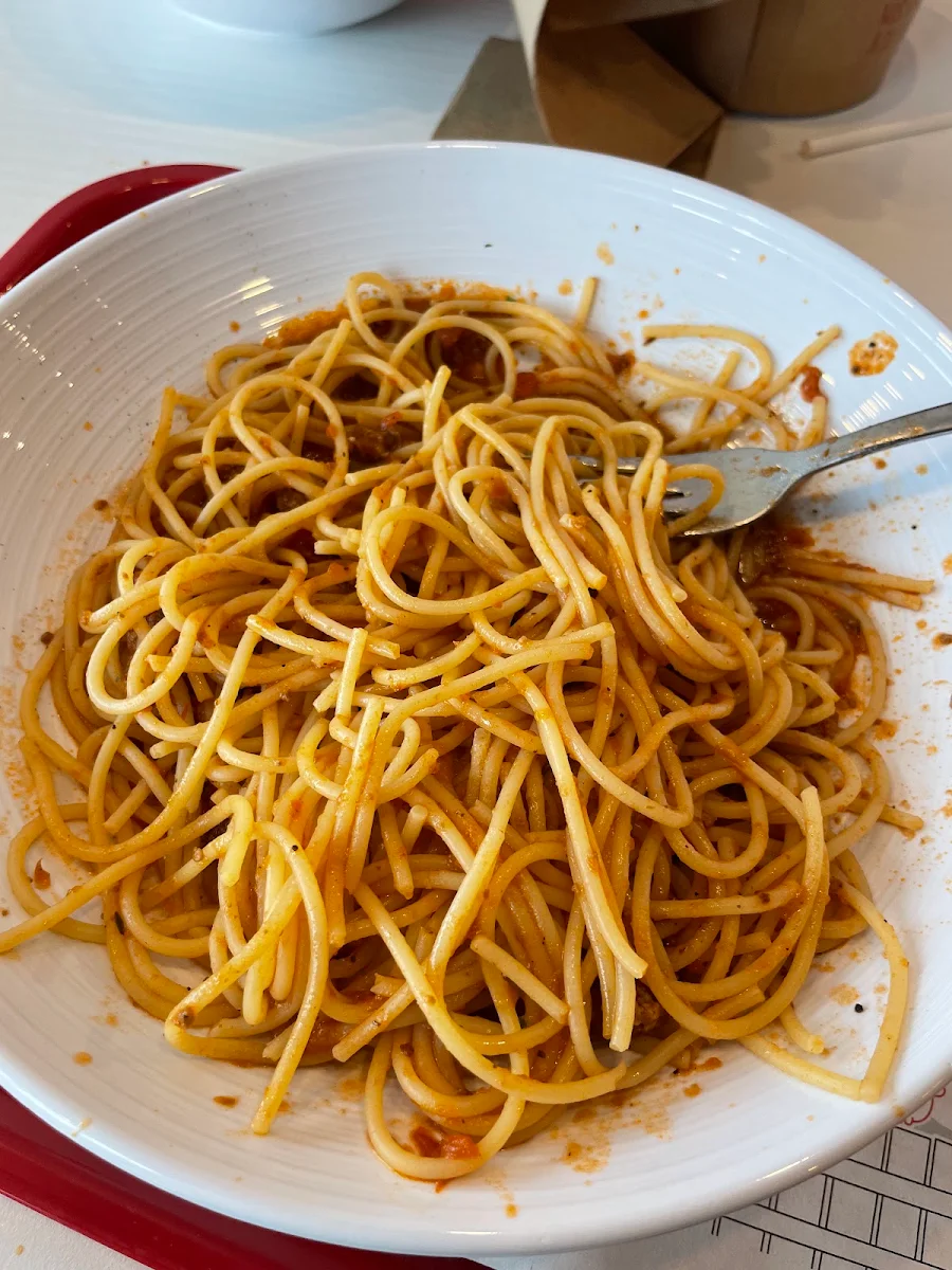 Spaghettis Bolognese Sauce