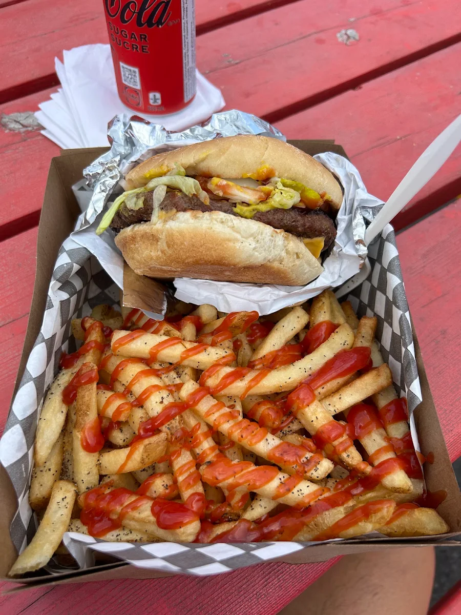 Cheese Burger Combo