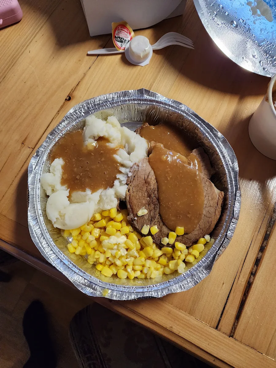 Prime Rib Mashed Potatoes with Corn
