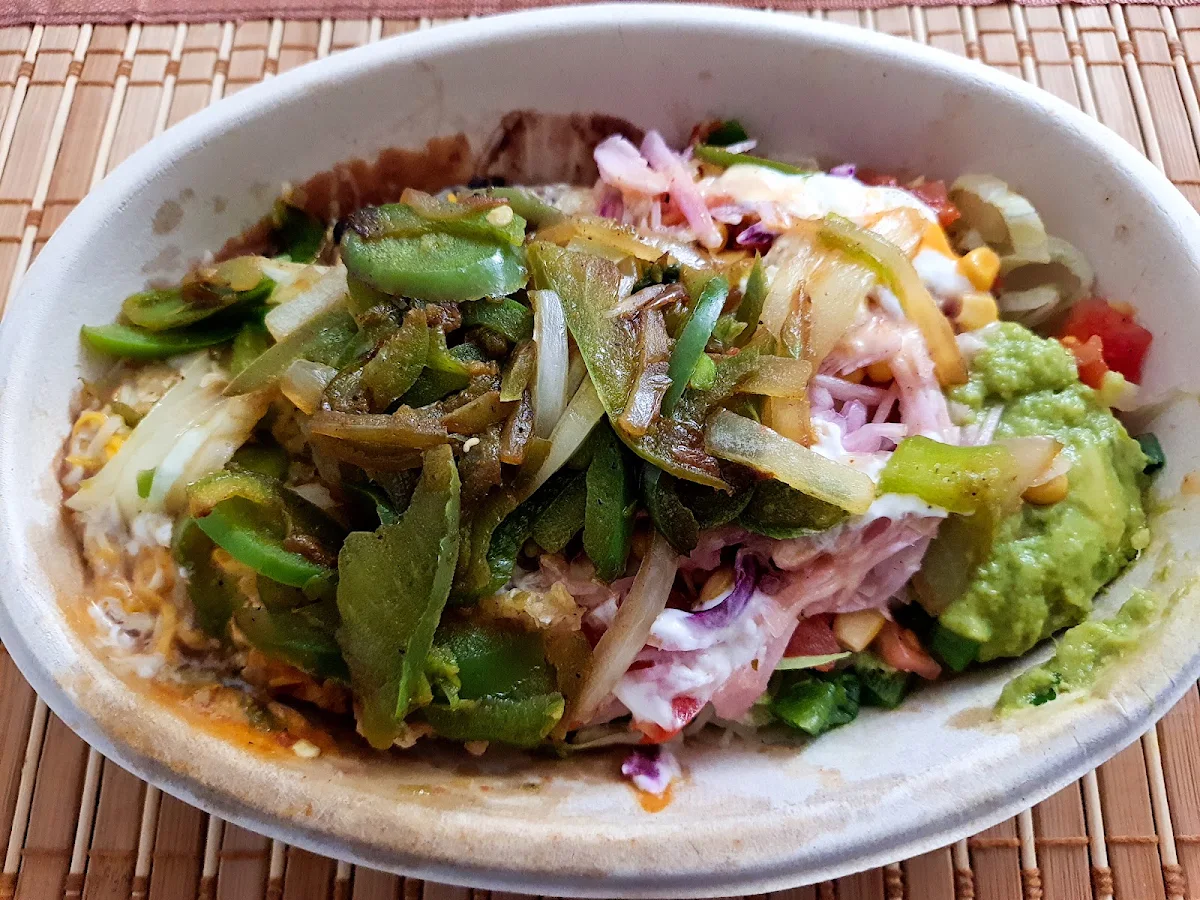 Sautéed Veggie Burrito Bowl