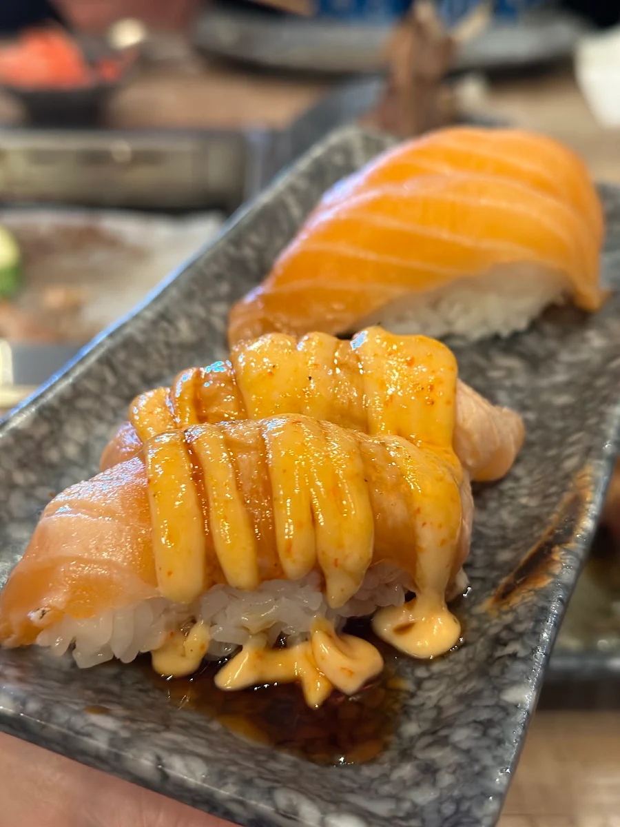 Torched Salmon Nigiri