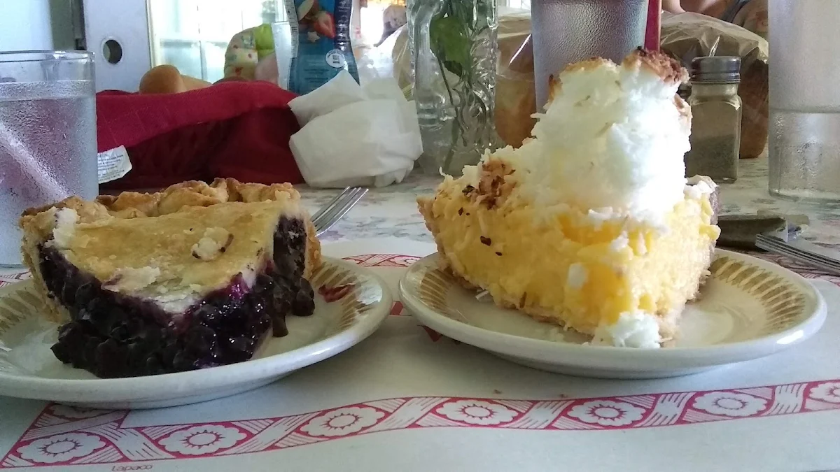 Lemon and Blueberry Pies