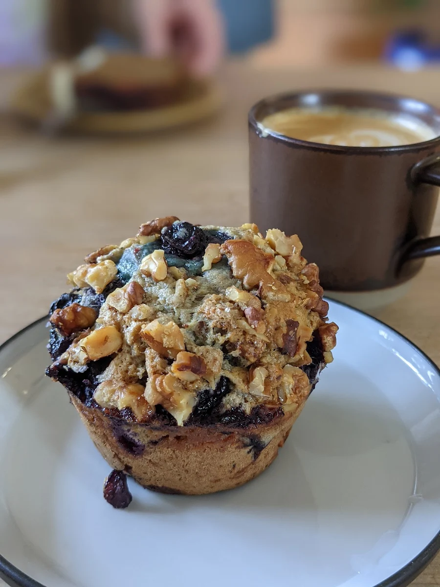Blueberry Chocolate Muffin