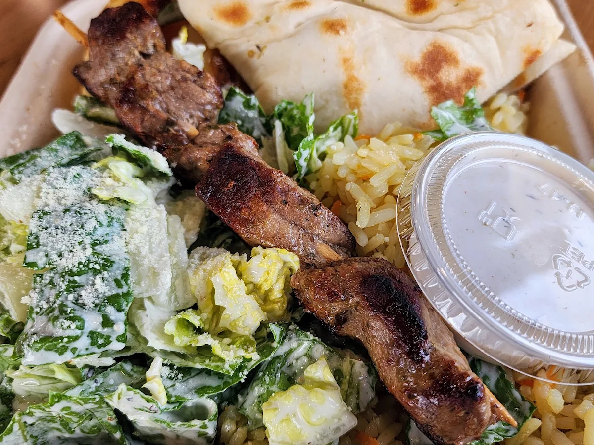 Lamb Souvlaki Skewer