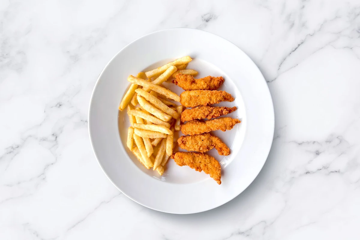 Chicken Strips with Fries
