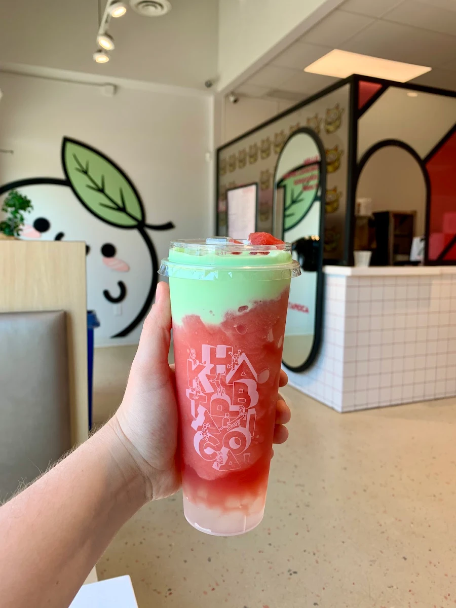 Green 2 Pink Latte