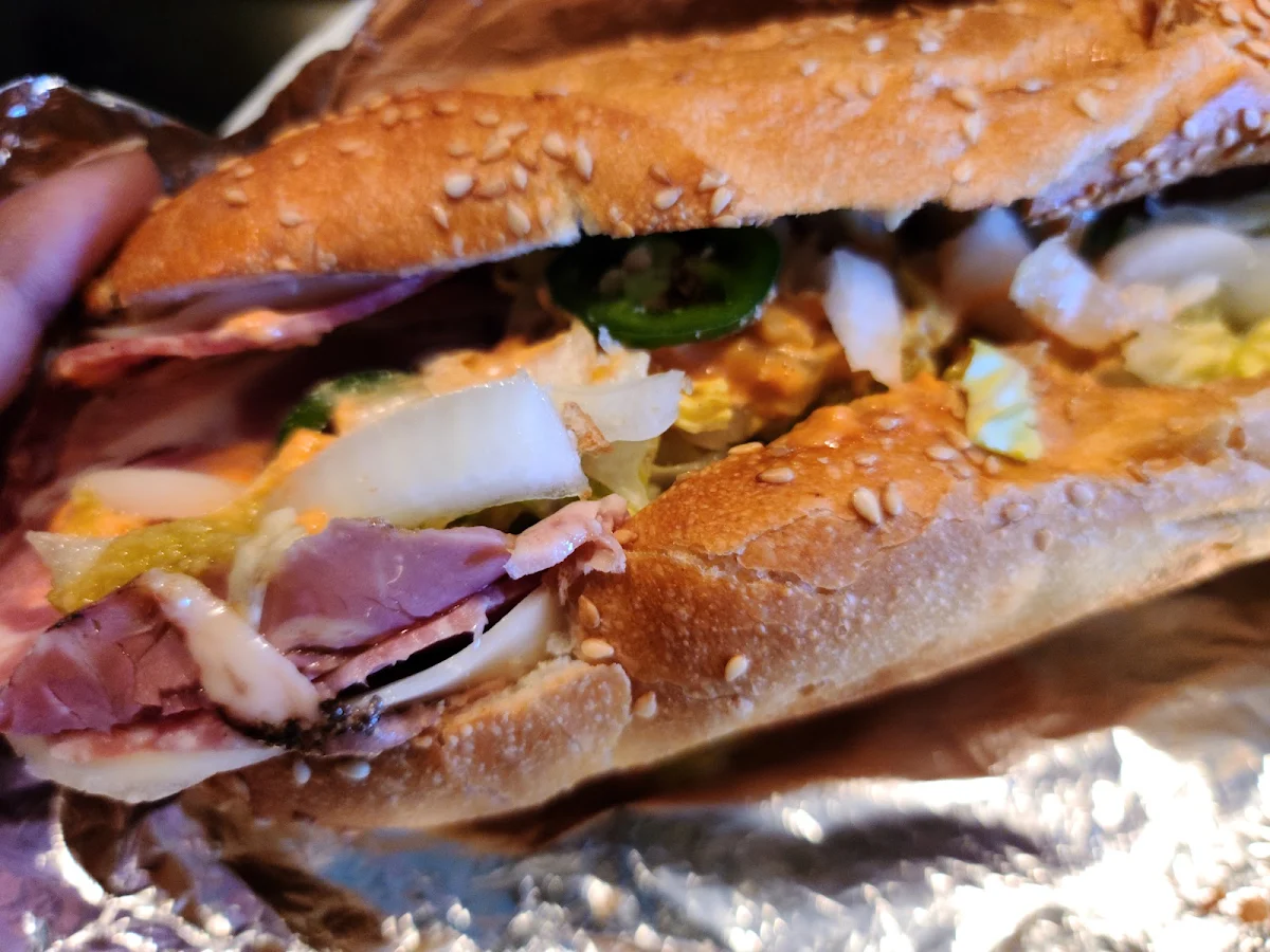Slow Roasted Porchetta Sandwich