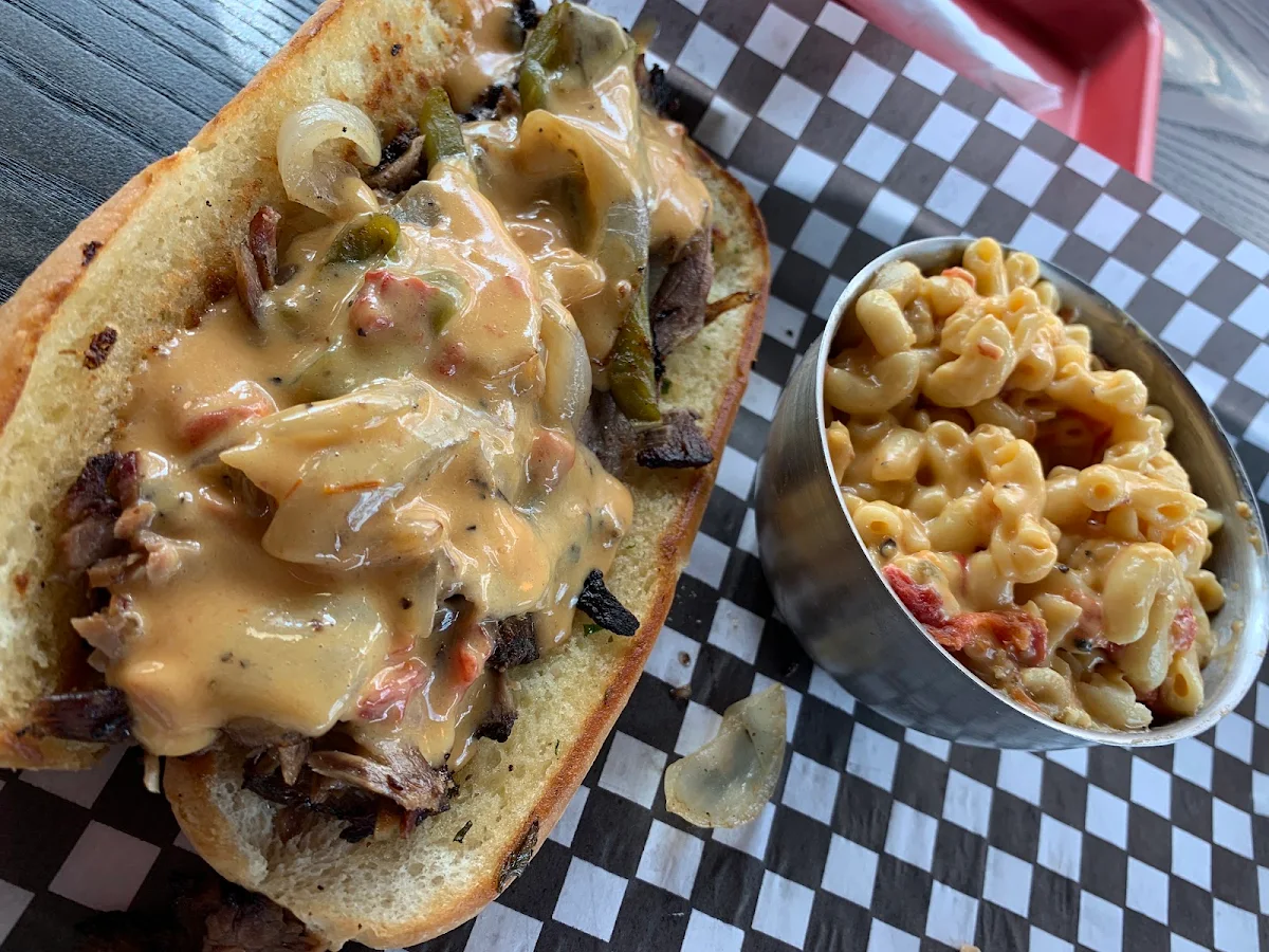 Brisket Philly Cheesesteak