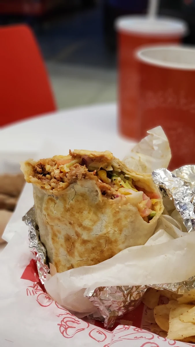 Burritos Carnitas Porc Effiloché