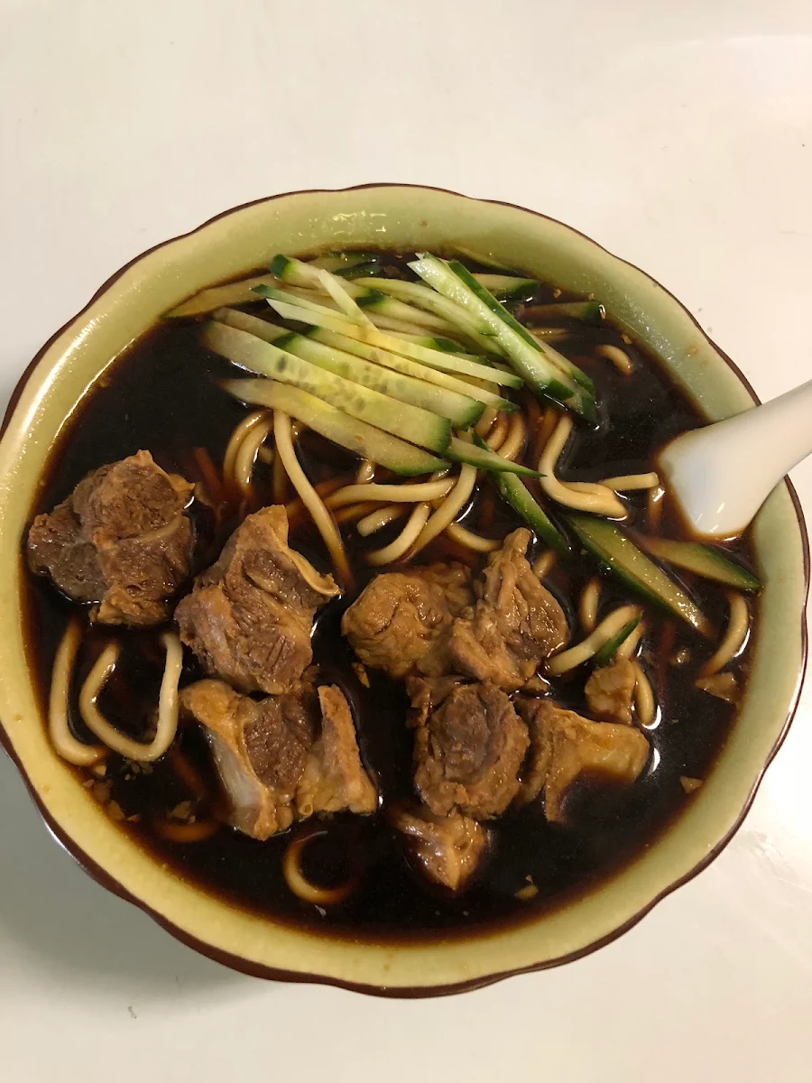 Szechuan Style Beef Noodle Soup