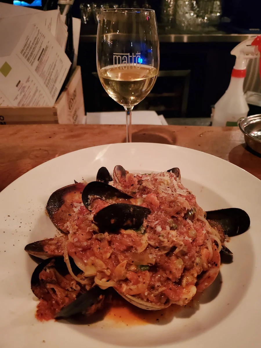 Linguini and Sea Food