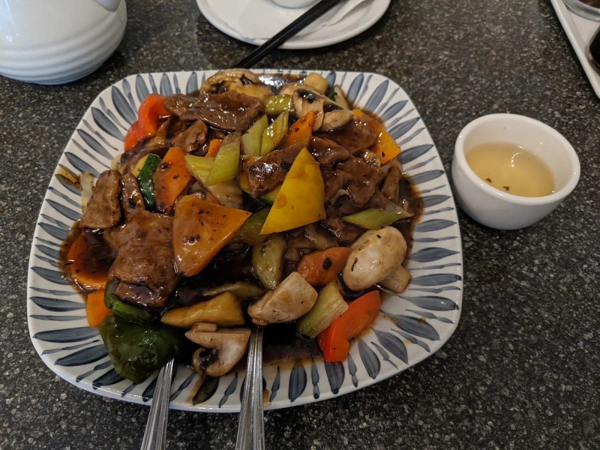 Veggie Beef in Black Bean Sauce
