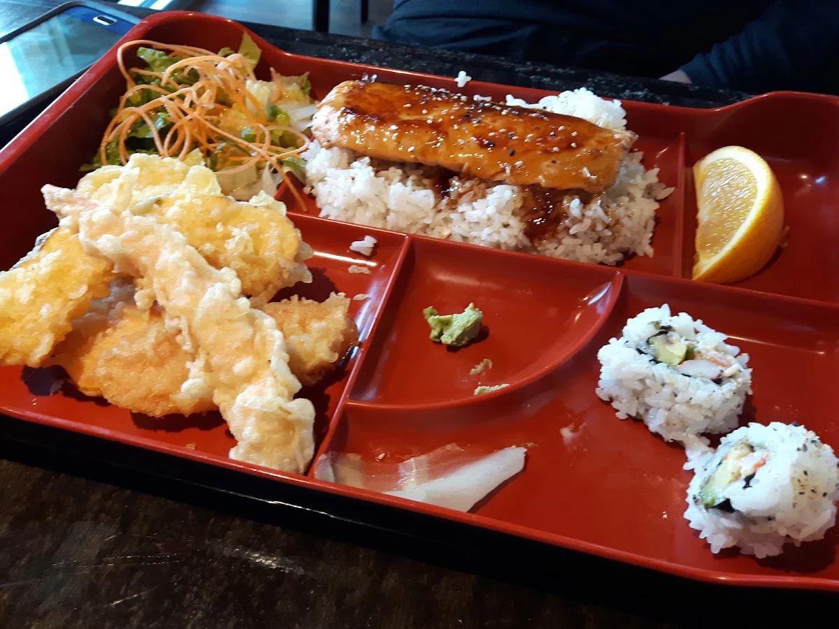 Salmon Bento Box