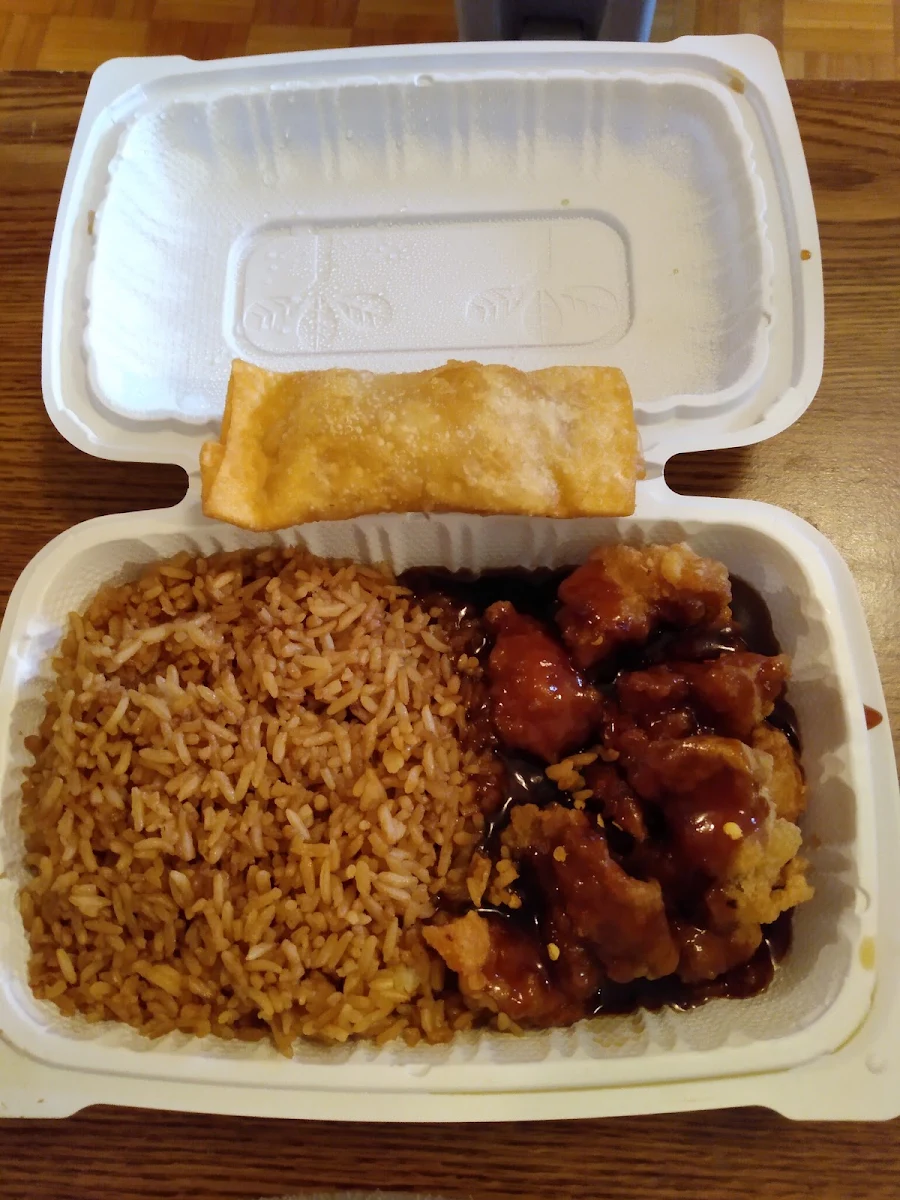 Général Tao Riz Frit Et Egg Roll