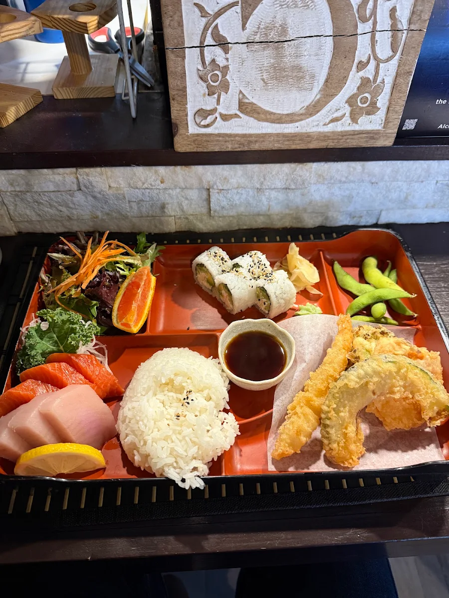 Salmon Teriyaki Lunch Combo
