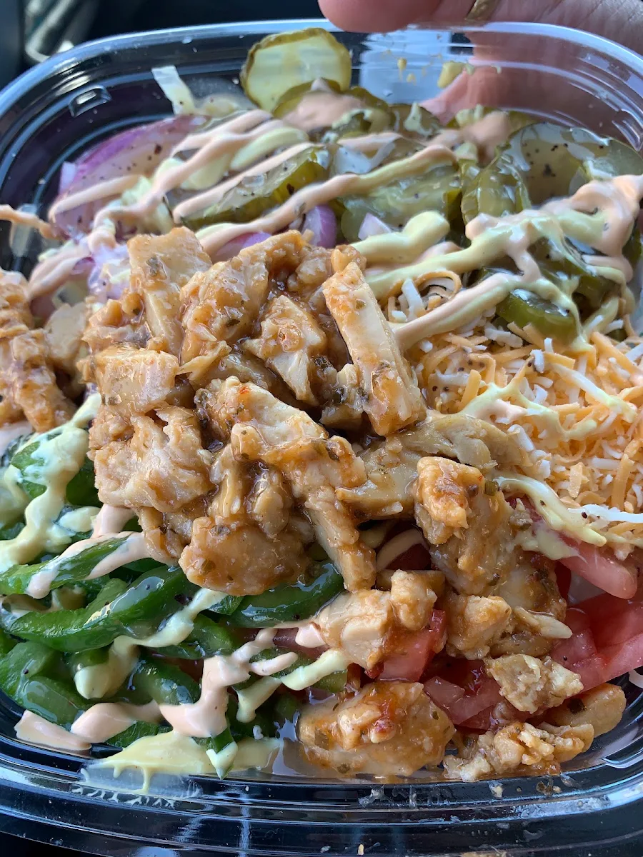 Chicken Teriyaki Salad
