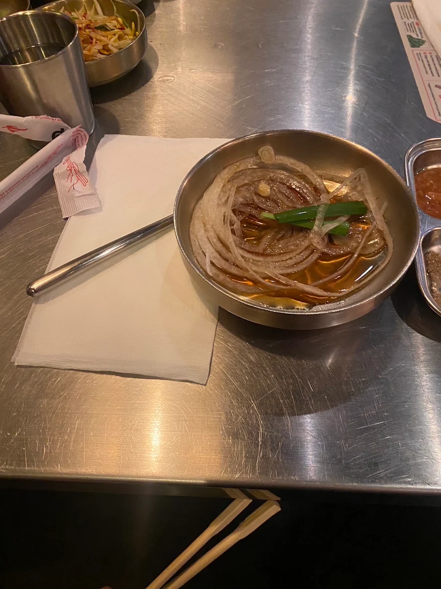 Kimchi Cold Noodle Soup