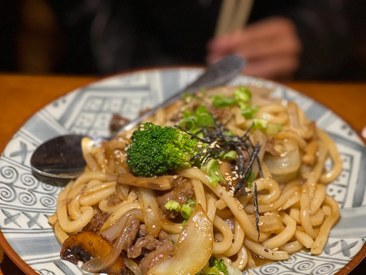 Beef Udon Noodles